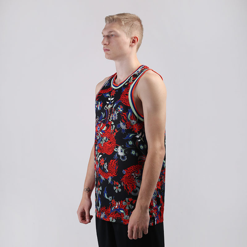 мужская разноцветная майка Nike Dri-FIT DNA Basketball Jersey CK6301-457 - цена, описание, фото 2